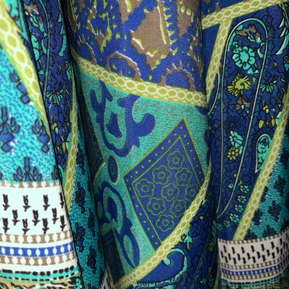 NWOT Colorful Boho Maxi Skirt. OSFM - Picture 3 of 6